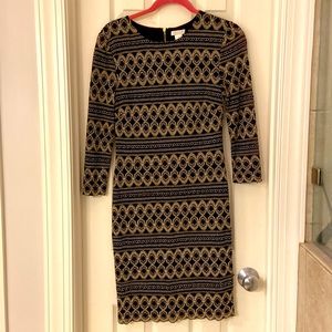 Cache embroidered dress